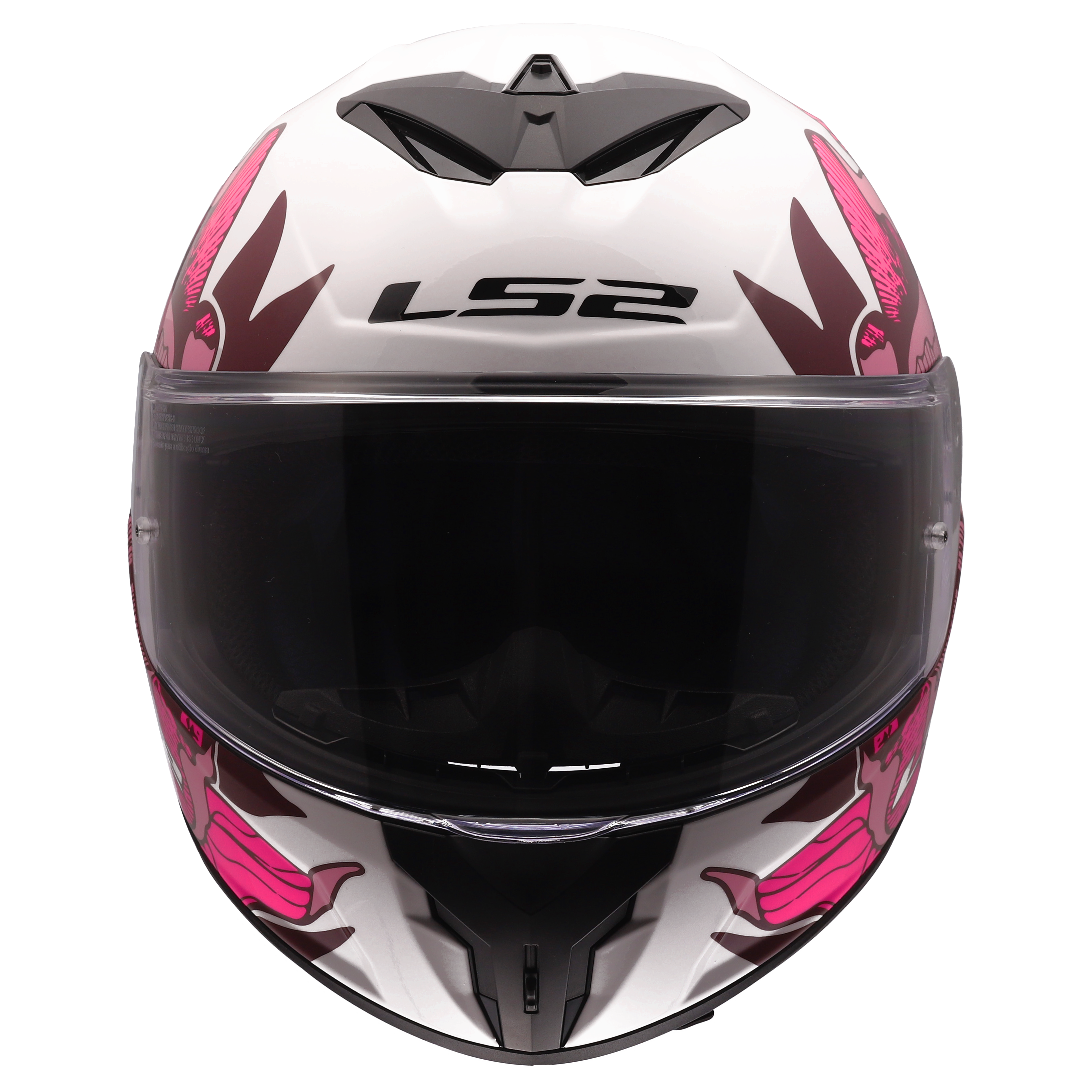 LS2 FF820 RAPID III POPPIES II WHITE PINK  168200402  (3)